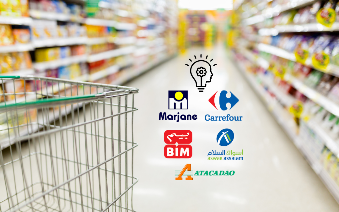 top notoriété grande distribution supermarché