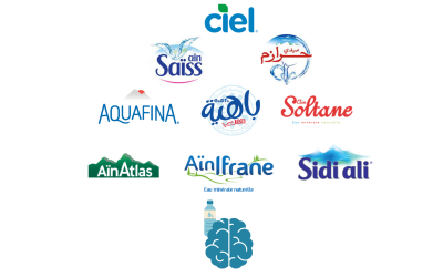 Top of Mind: notoriété des marques d’eaux embouteillées au Maroc
